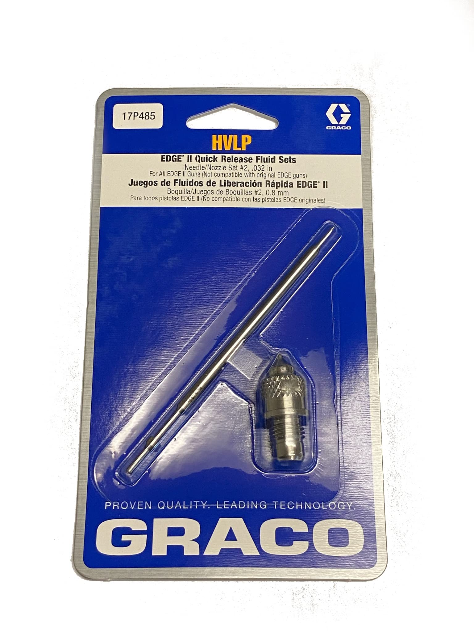 Amazon.com: Graco HVLP Quick Release Fluid Needle-Nozzle Set Edge